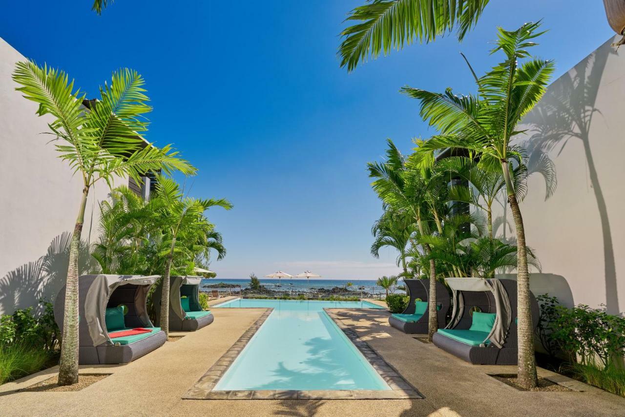 Plage Bleue Beachfront Apartments With Lov Тро-о-Біше Екстер'єр фото